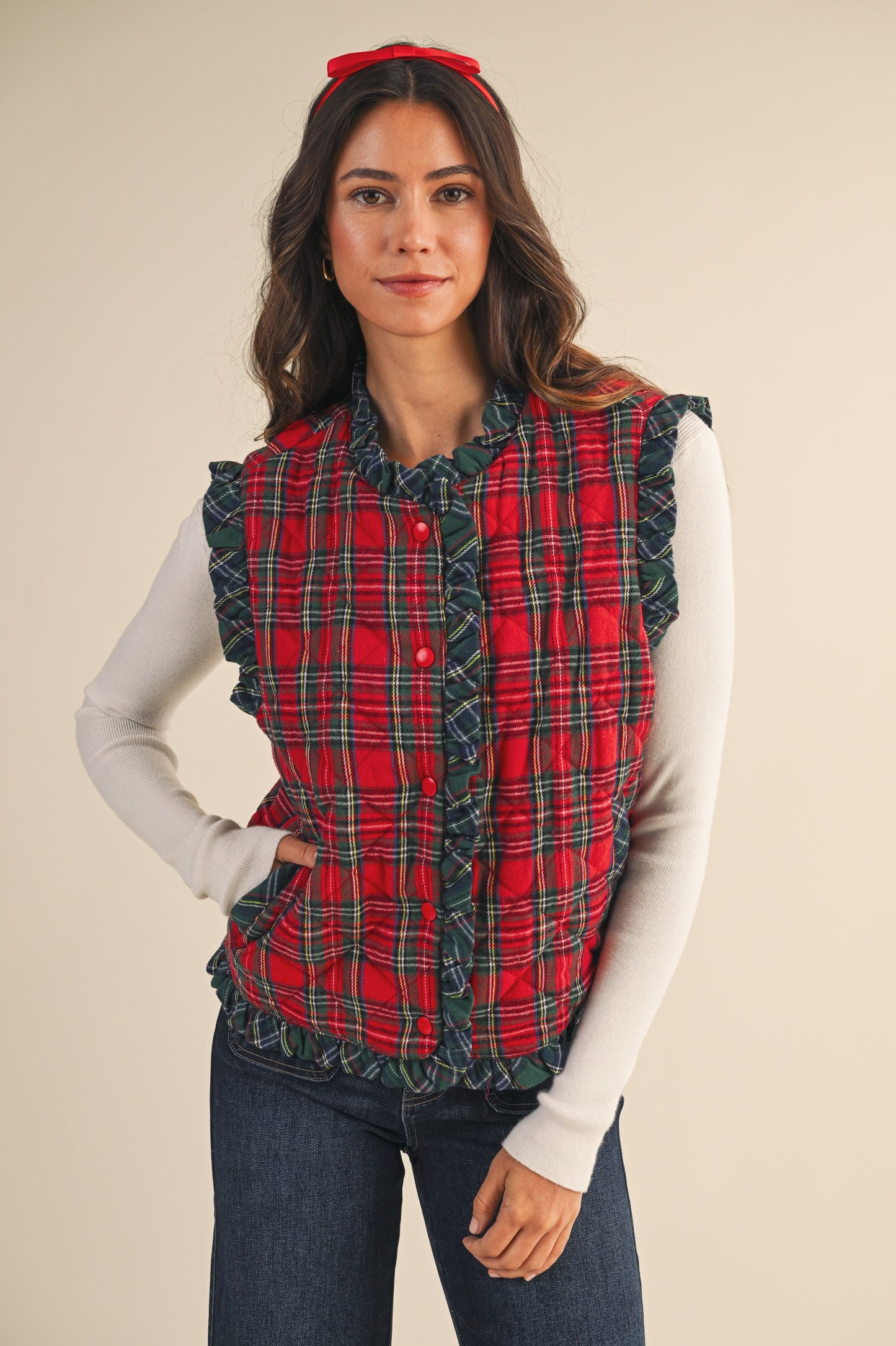 Christmas Quilted Vest