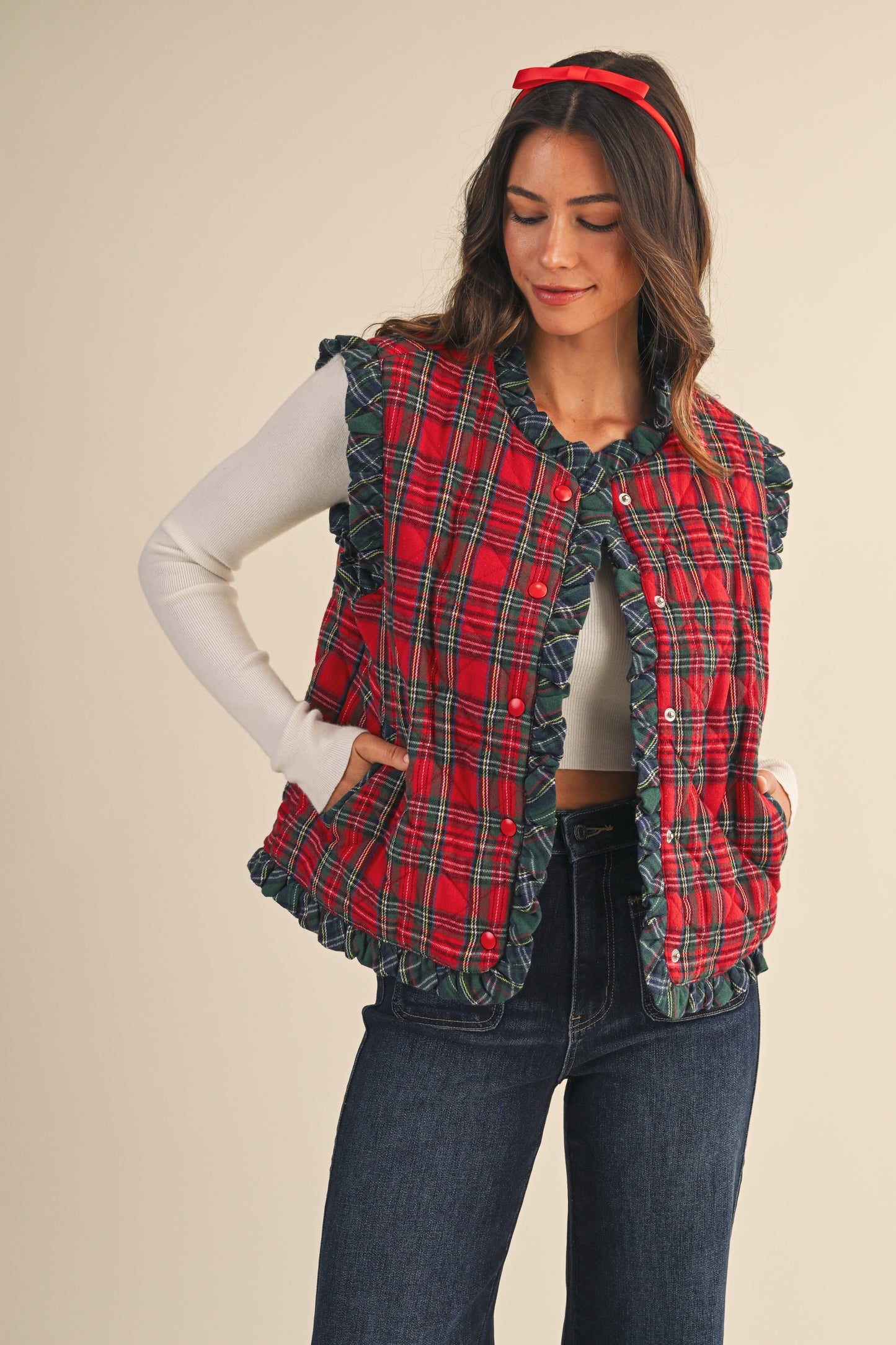 Christmas Quilted Vest